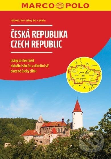 Česká republika 1:150 000 / autoatlas (spirála), Marco Polo, 2023