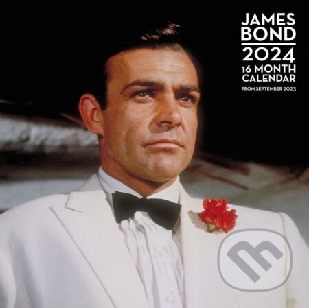 Oficiálny nástenný kalendár 2024 - 16 mesiacov : James Bond 007, , 2023