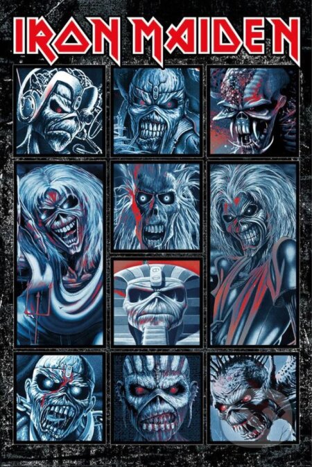 Plagát Iron Maiden: Ten Eddies, Iron Maiden, 2023