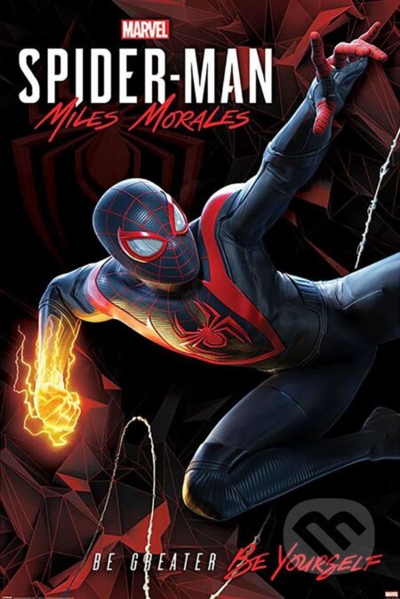 Plagát Marvel - Spiderman - Miles Morales: Be Greater Be Yourself, Spiderman, 2023