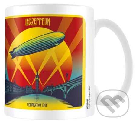 Keramický hrnček Led Zeppelin: Celebration Day, , 2019