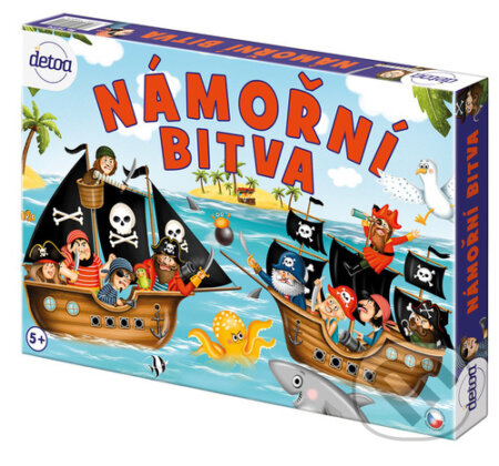 Námořní bitva - hra z kategorie Domino, hlavolamy