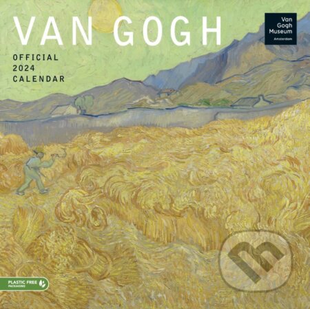 Oficiálny nástenný kalendár 2024 Van Gogh, , 2023