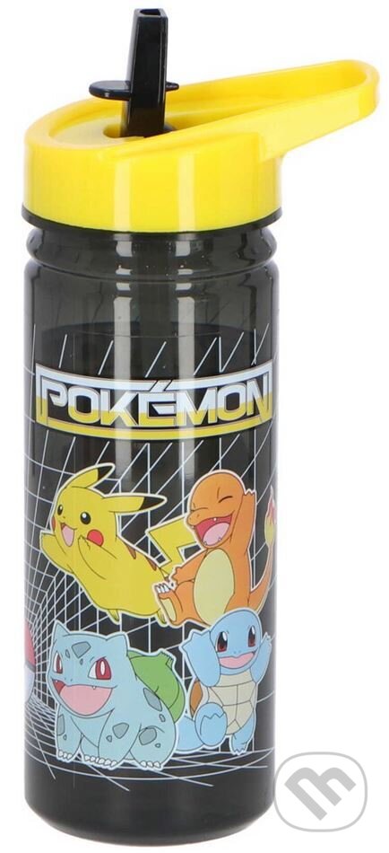 Plastová fľaša Pokémon: Retro postavy, Pokemon, 2023