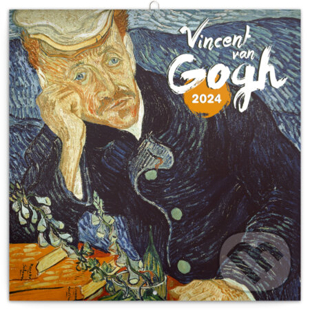 Poznámkový kalendář Vincent van Gogh 2024, Notique, 2023