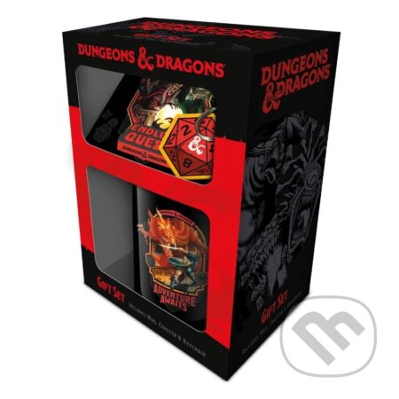 Dungeon a Dragons Darčekový set (hrnček + kľúčenka), EPEE, 2023