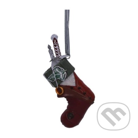 Pán prsteňov vianočná ozdoba - Frodo 8 cm (Nemesis Now)