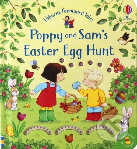 Poppy and Sam&#039;s Easter Egg Hunt - Sam Taplin, Simon Taylor-Kielty (ilustrátor), Usborne, 2019