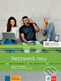 Netzwerk neu A2. Kursbuch mit Audios und Videos - Stefanie Dengler, Klett
