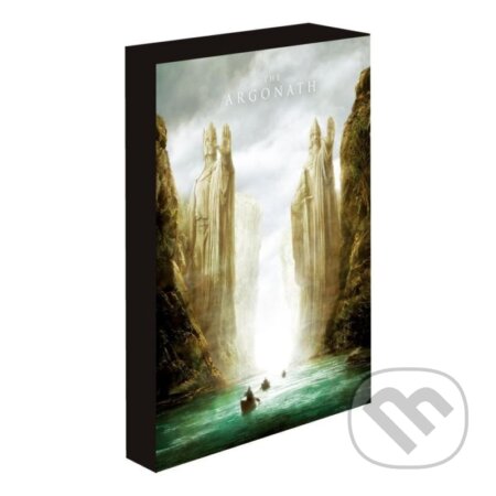 Obraz LED svítící 3D Pán Prstenu - Argonath, 30x40 cm