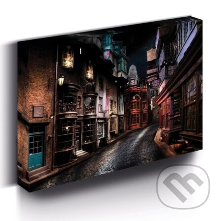 Harry Potter Obraz LED svietiaci  - Priečna ulica, EPEE, 2023