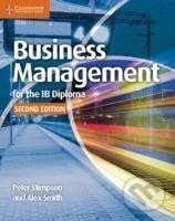 Business Management for the IB Diploma Coursebook - Peter Stimpson, Cambridge University Press