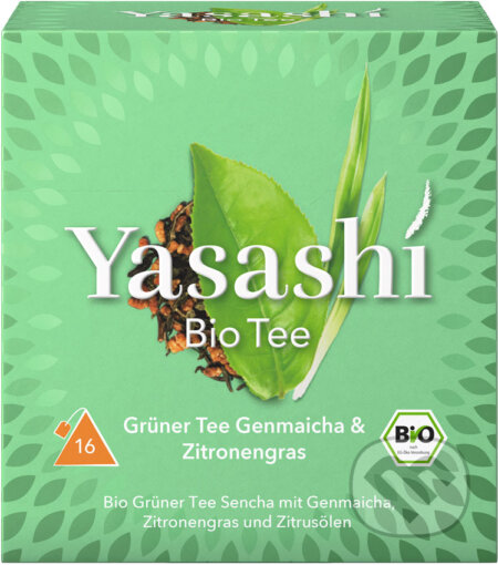 Yasashi BIO Green Tea Genmaicha & Lemon Grass, Yasashi, 2023