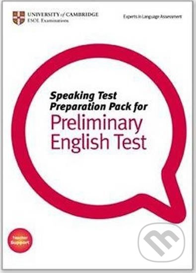 Speaking Test Preparation Pack: Preliminary English Test with DVD, Cambridge University Press