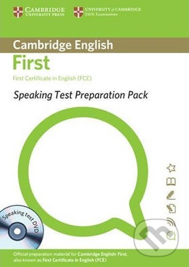 Speaking Test Preparation Pack: First Certificate in English with DVD, Cambridge University Press