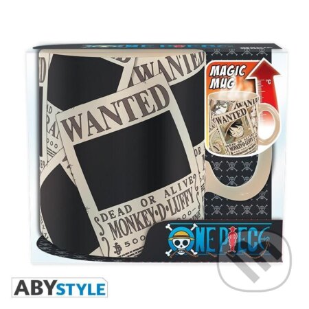 One Piece Wanted - Meniaci Sa keramický hrnček 460 ml, ABYstyle, 2023