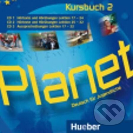 Planet 2: 3 Audio-CDs - Christoph Wortberg - audiokniha z kategorie Jazykové učebnice a slovníky