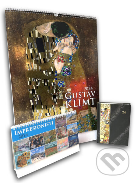Umelecký set Gustav Klimt a Impresionisti 2024, Spektrum grafik, 2024