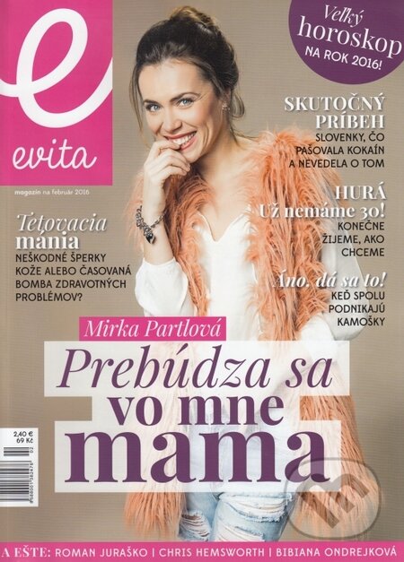 Evita magazín 02/2016, MAFRA Slovakia, 2016