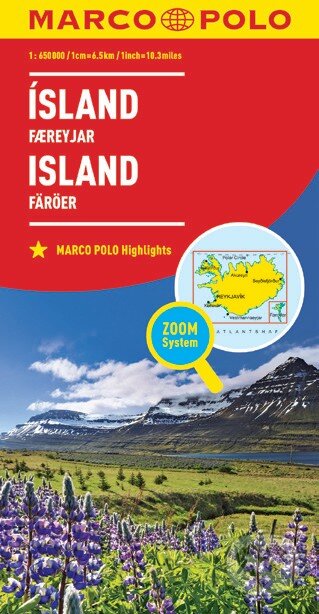 Ísland / Island (Færeyjar / Färöer (1:650 000))