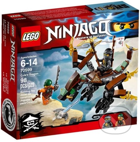 LEGO Ninjago 70599 Coleův drak, LEGO, 2016