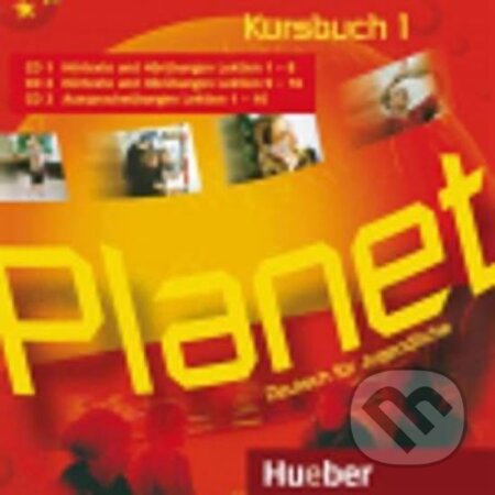 Planet 1: 3 Audio-CDs - audiokniha z kategorie Jazykové učebnice a slovníky
