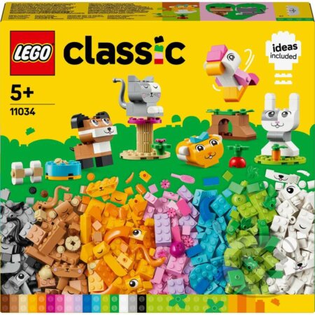 LEGO® Classic 11034 Tvorivé domáce zvieratká, LEGO, 2024