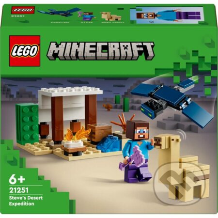 LEGO® Minecraft® 21251 Stevova výprava do púšte, LEGO, 2024