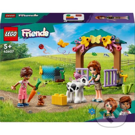 LEGO® Friends 42607 Autumn a jej stajňa pre teliatko, LEGO, 2024