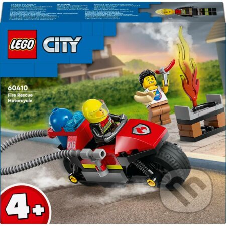 LEGO® City 60410 Hasičská záchranárska motorka, LEGO, 2024