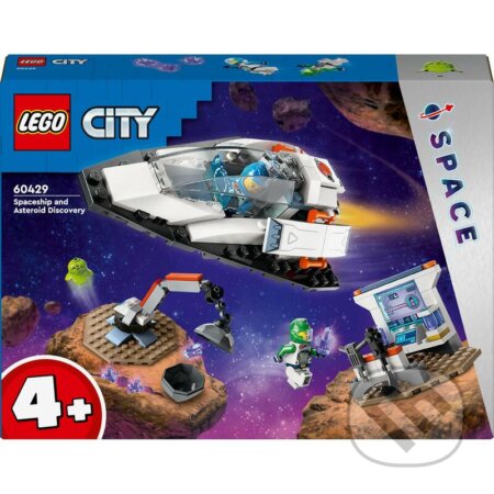 LEGO® City 60429 Vesmírna loď a objav asteroidu, LEGO, 2024