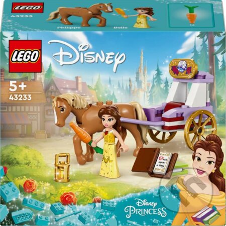 LEGO® - Disney Princess™ 43233 Kráska a rozprávkový kočiar s koníkom, LEGO, 2024