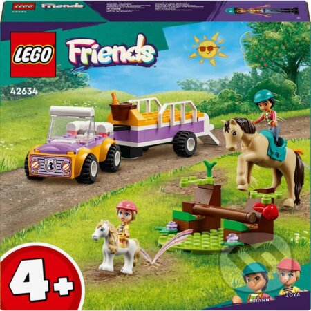 LEGO® Friends 42634 Príves s koňom a poníkom, LEGO, 2024