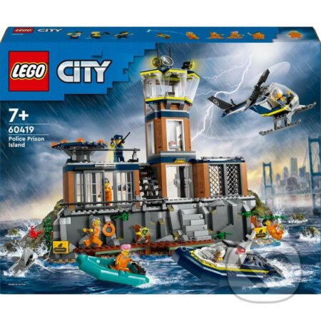 LEGO® City 60419 Polícia a väzenie na ostrove, LEGO, 2024