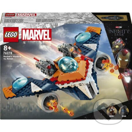 LEGO® Marvel 76278 Rocketov tryskáč Warbird vs. Ronan, LEGO, 2024