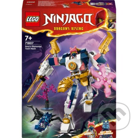 LEGO® NINJAGO® 71807 Sorin živelný technický robot, LEGO, 2024
