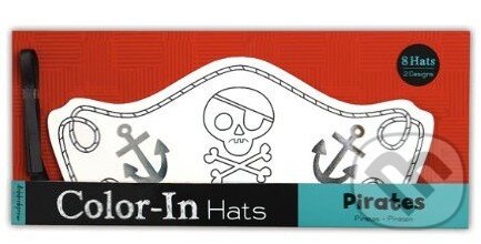 Pirates (Color-In Hats) - John Yanok - kniha z kategorie Omalovánky, vystřihovánky, papír