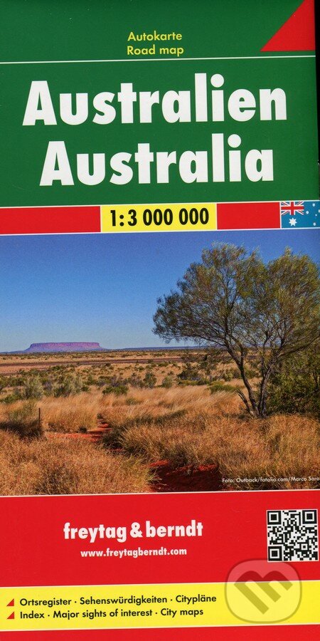 Australien 1:3 000 000 (Automapa - Platná do r. 2020)