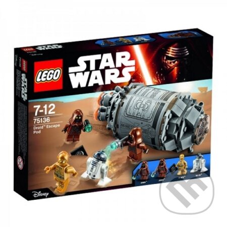 LEGO Star Wars 75136 Droid™ Escape Pod (Únikový modul pro droidy), LEGO, 2016