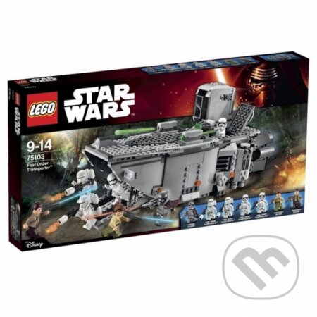 LEGO Star Wars 75103 First Order Transporter (Transportér Prvého radu), LEGO, 2016