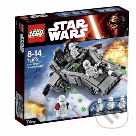 LEGO Star Wars 75100 First Order Snowspeeder (Snowspeeder Prvého radu), LEGO, 2016