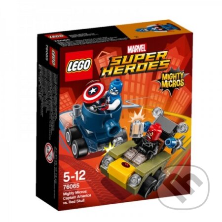 LEGO Super Heroes 76065 Mighty Micros: Kapitán America vs. Red Skull, LEGO, 2016