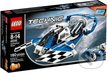 LEGO Technic 42045 Závodní hydroplán, LEGO, 2018