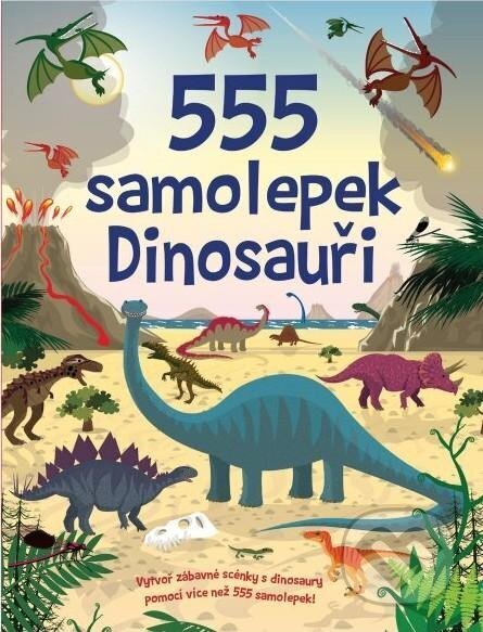 555 samolepek - Dinosauři - kniha z kategorie Samolepky