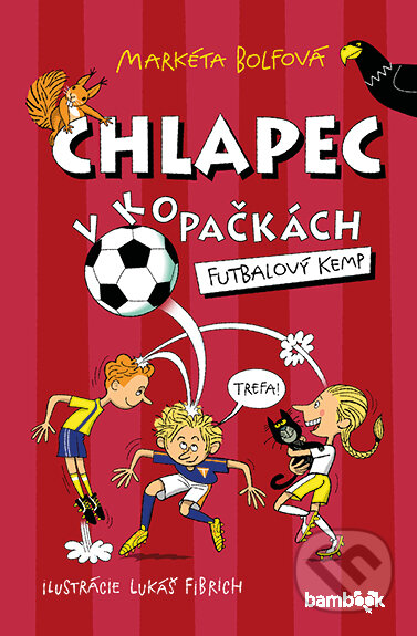 Chlapec v kopačkách - Futbalový kemp - Markéta Bolfová, Lukáš Fibrich (ilustrátor), Bambook, 2024
