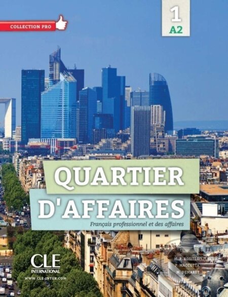Quartier d'affaires: Livre de l'eleve Avec Dvd-rom (French Edition) - kniha z kategorie Jazykové učebnice a slovníky