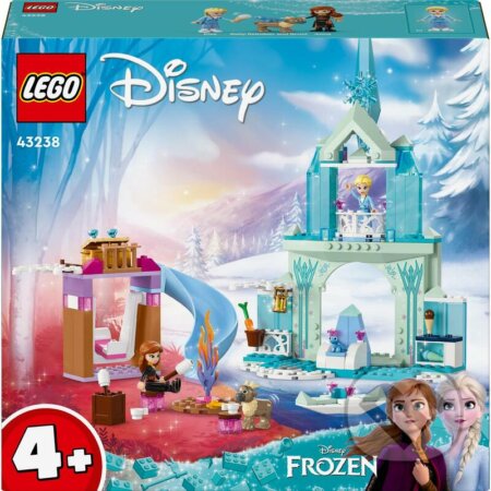 LEGO® - Disney Princess™ 43238 Elsa a hrad z Ľadového kráľovstva, LEGO, 2024