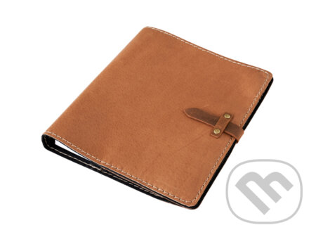 Diář A5 s nýty - Ořechový