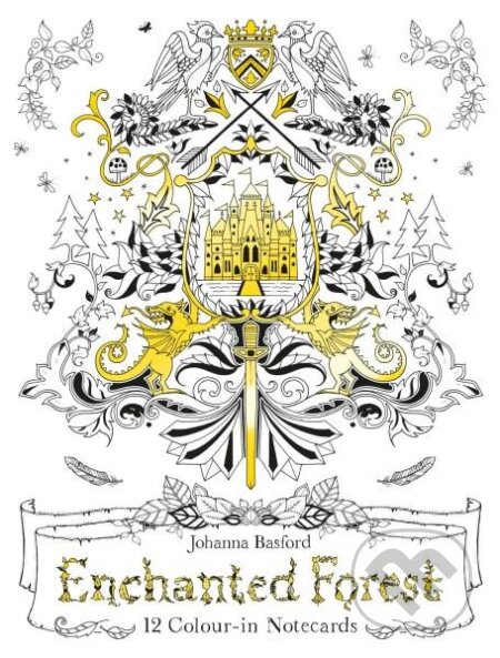 Enchanted Forest: 12 Colour-in Notecards - Johanna Basford - kniha z kategorie Pro dospělé