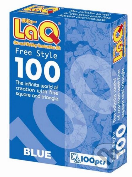 LaQ Free Style 100 Modrá, LaQ, 2016